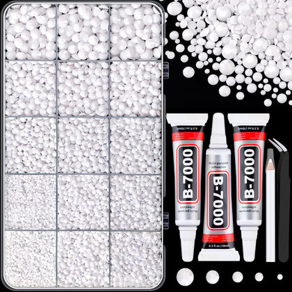 TINKRSTUFF 16000 pcs rhinestones box with various sizes