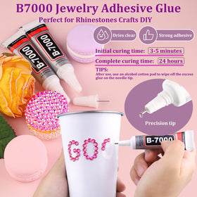 TINKRSTUFF B7000 clear glue for rhinestones