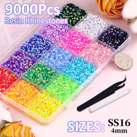 TINKRSTUFF box with 15 grids of rhinestones and tools