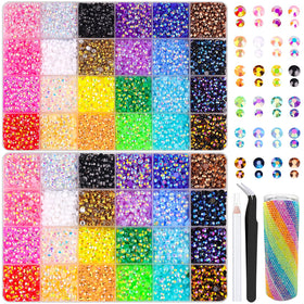 TINKRSTUFF Jelly Rhinestones Bedazzler Kit with 2 storage boxes