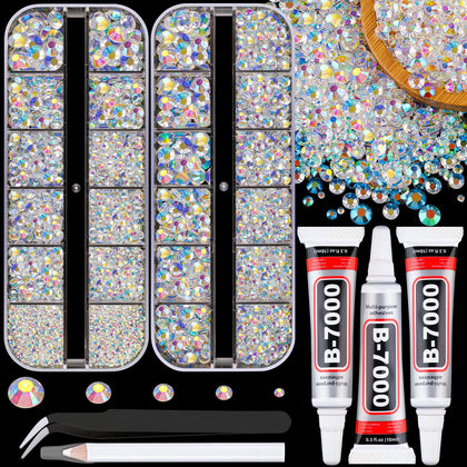 TINKRSTUFF Resin Jelly Rhinestones in two boxes with various sizes