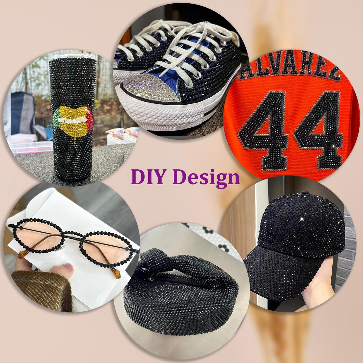TINKRSTUFF rhinestones and tools including tweezers and pickup pen