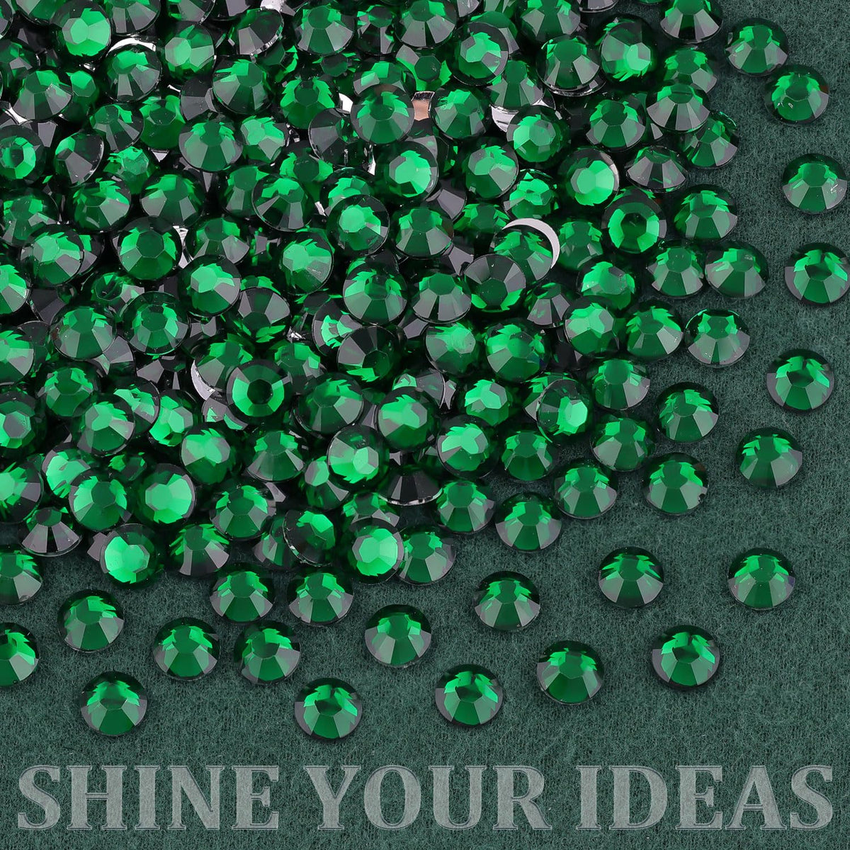 TINKRSTUFF rhinestones applied to a DIY phone case