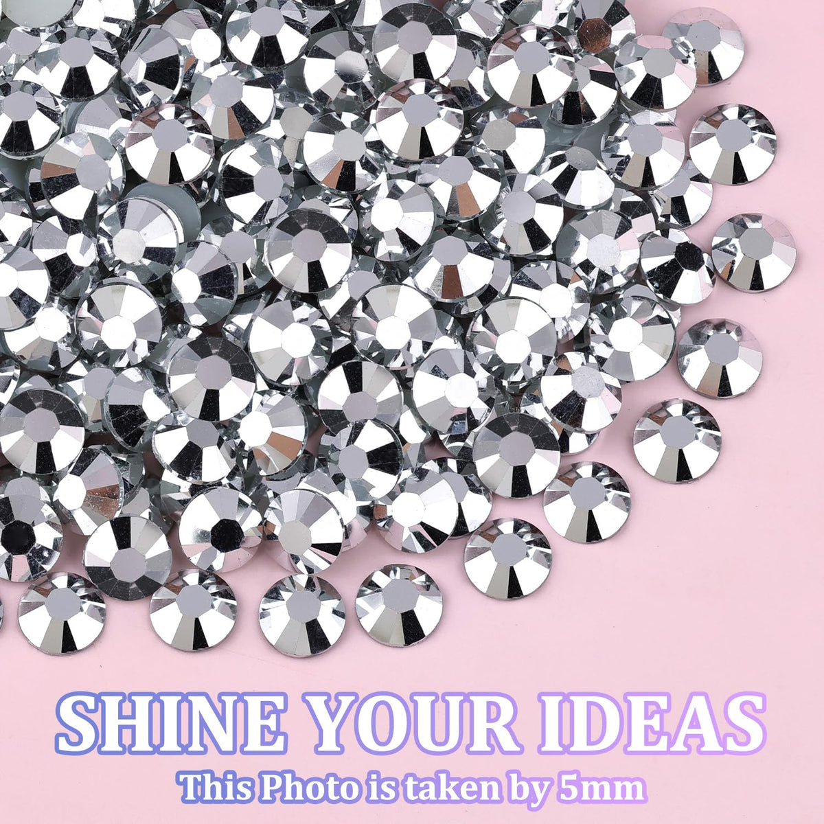 TINKRSTUFF rhinestones arranged in various colours