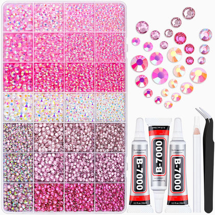 TINKRSTUFF Rhinestones Bedazzler Kit box with assorted colours