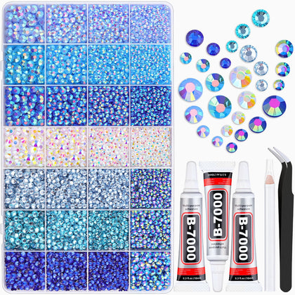 TINKRSTUFF Rhinestones Bedazzler Kit with assorted sizes and colours
