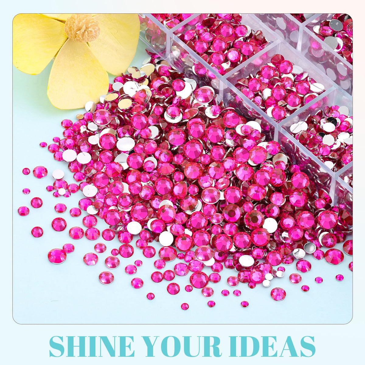 TINKRSTUFF rhinestones displayed in their packaging