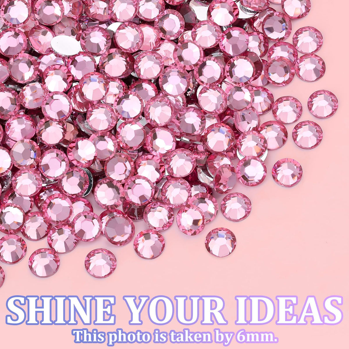 TINKRSTUFF rhinestones in a crafting setup with tools