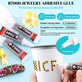 TINKRSTUFF rhinestones kit with tools on a crafting table