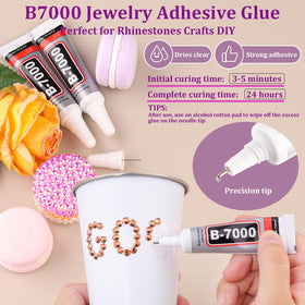 TINKRSTUFF rhinestones kit with tweezers and pickup pen