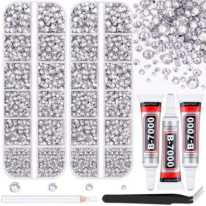 TINKRSTUFF Rhinestones Kit with two boxes and glue