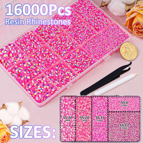 TINKRSTUFF rhinestones with tweezers and pickup pen