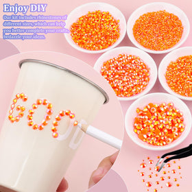 TINKRSTUFF rhinestones with tweezers and pickup pen