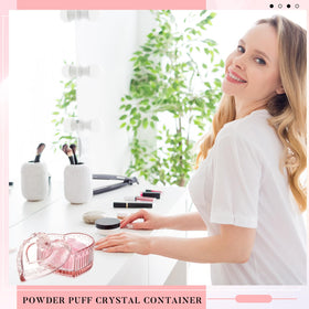 Tioncy large powder puff set in elegant packaging