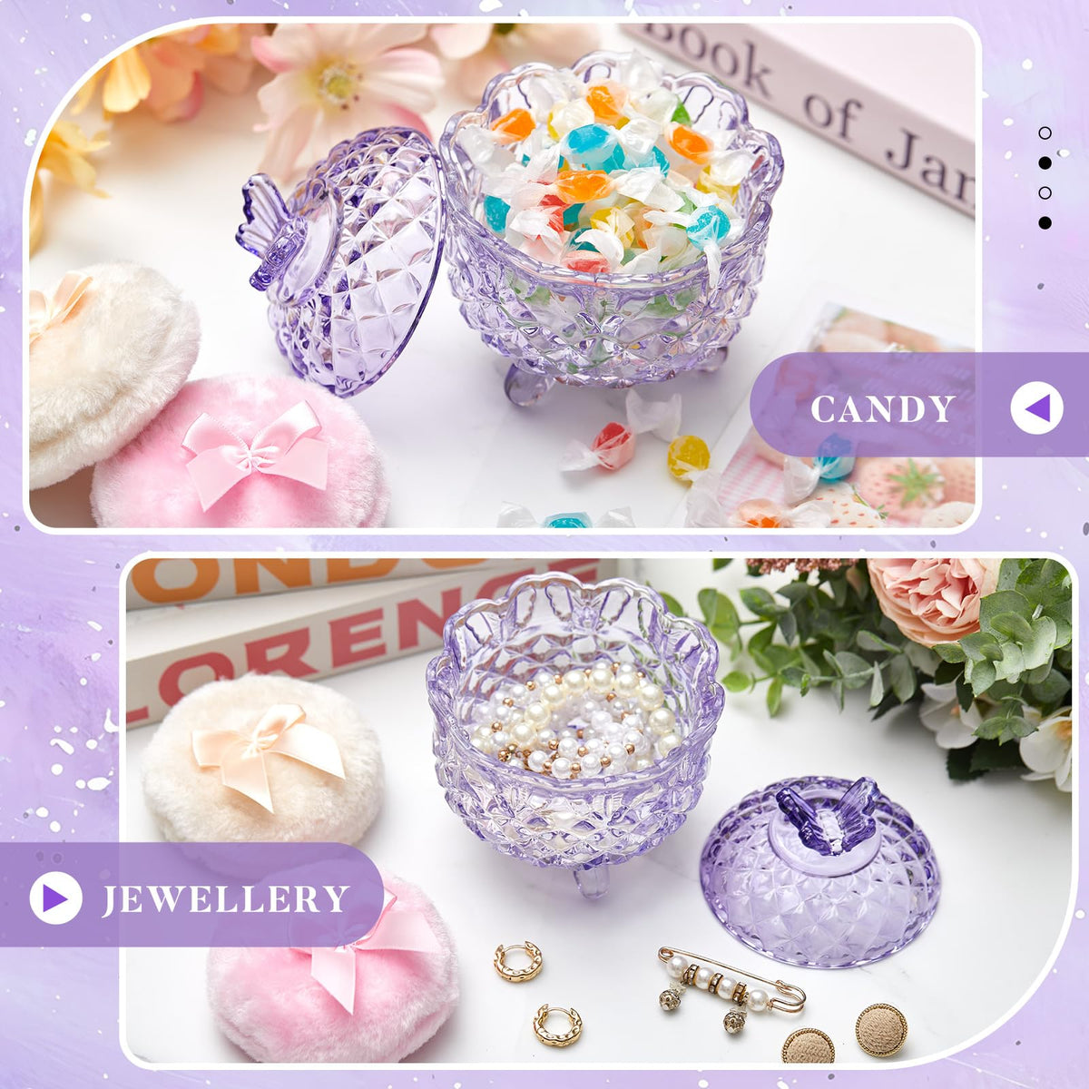 Tioncy powder puff in elegant packaging