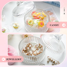 Tioncy powder puff set displayed with makeup accessories