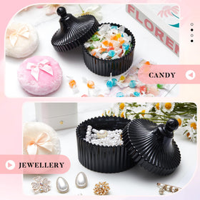 Tioncy powder puff set on a vanity table