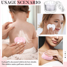 Tioncy powder puff with plush texture