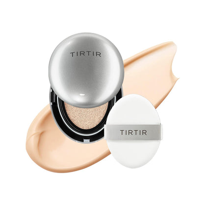 TIRTIR Aura Glow Cushion Foundation front view with packaging