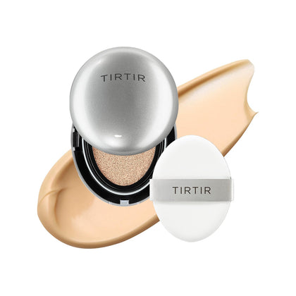 TIRTIR Aura Glow Cushion Foundation front view with packaging
