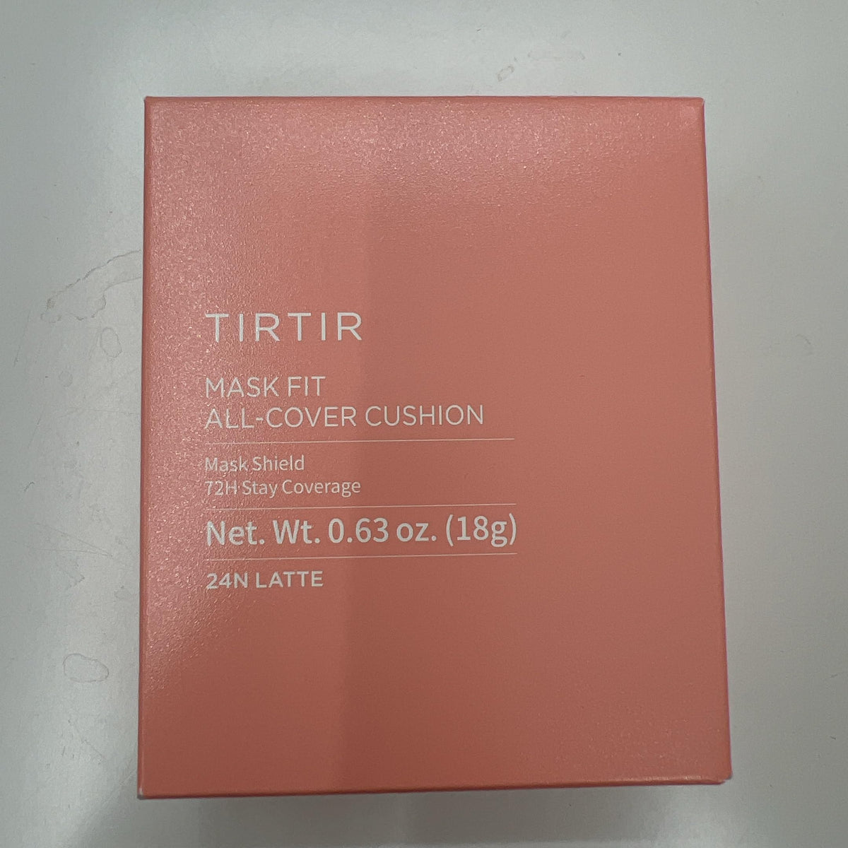 TIRTIR Cushion Foundation #24N Latte applicator close-up