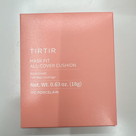 TIRTIR Foundation in a beauty setup with flowers