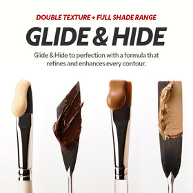 TIRTIR Glide&Hide Blurring Concealer with makeup brushes