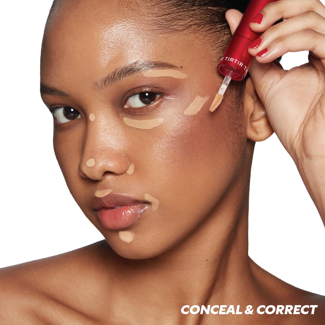 TIRTIR Glide&Hide Blurring Concealer with makeup brushes