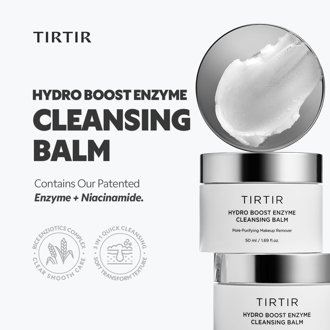 TIRTIR Hydro support Enzyme Cleansing Balm 200g packaging