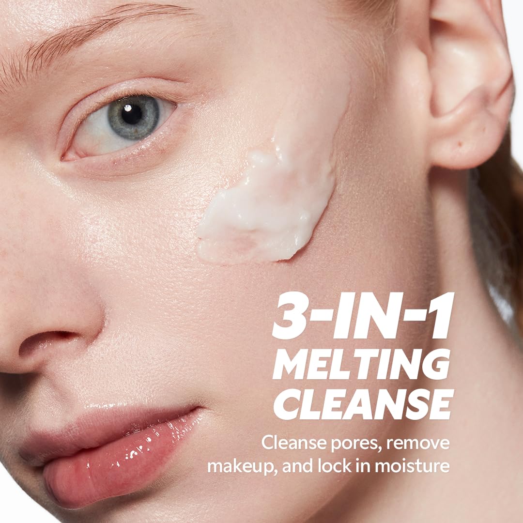 TIRTIR Hydro support Enzyme Cleansing Balm 200g texture close-up