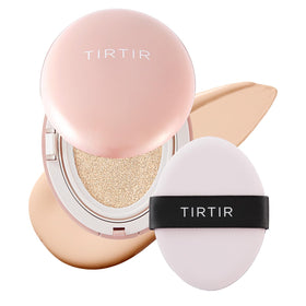 TIRTIR Mask Fit All Cover Cushion Foundation front view in pink packaging