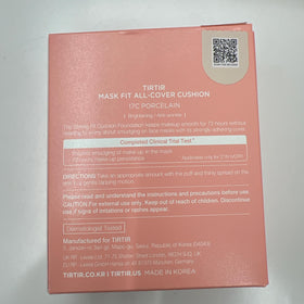 TIRTIR Mask Fit All Cover Cushion Foundation packaging details