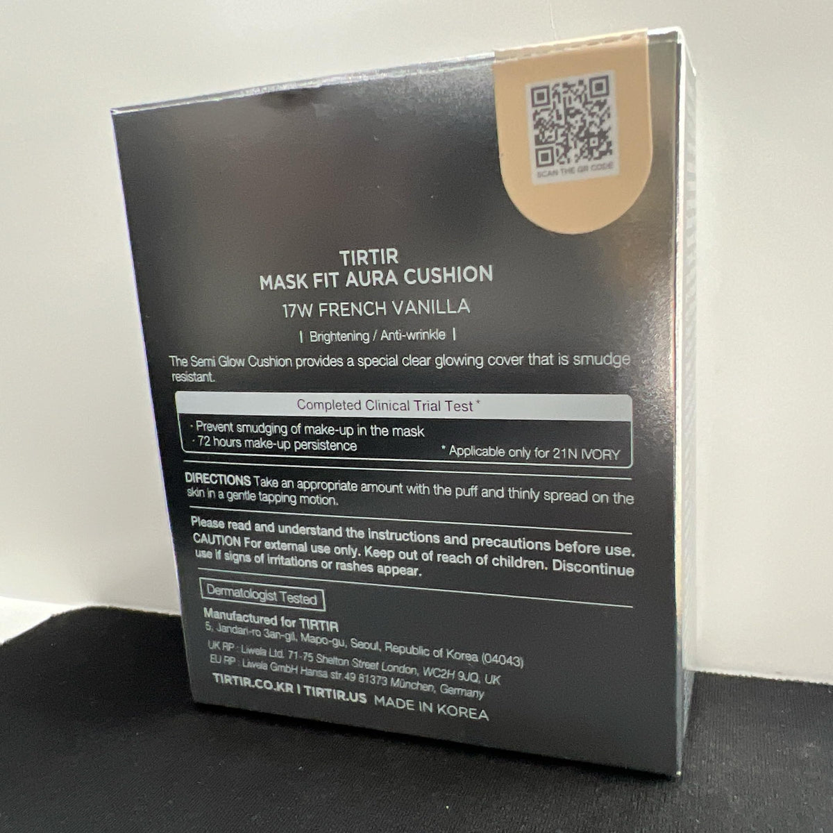 TIRTIR Mask Fit Aura Silver Cushion Foundation lifestyle scene