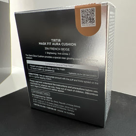 TIRTIR Mask Fit Aura Silver Cushion Foundation lifestyle scene on vanity