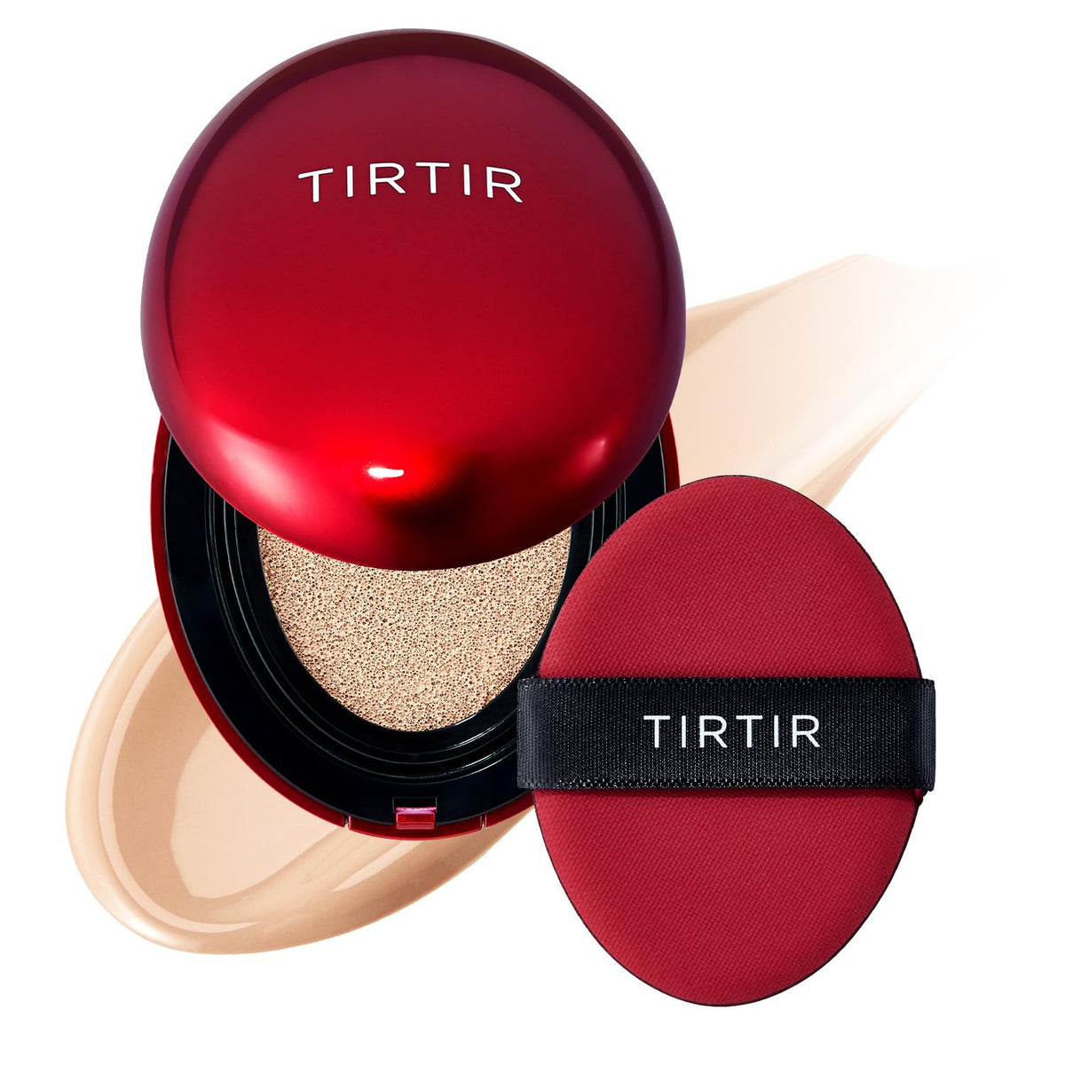 TIRTIR Mask Fit Red Cushion Foundation 21C Cool Ivory front view