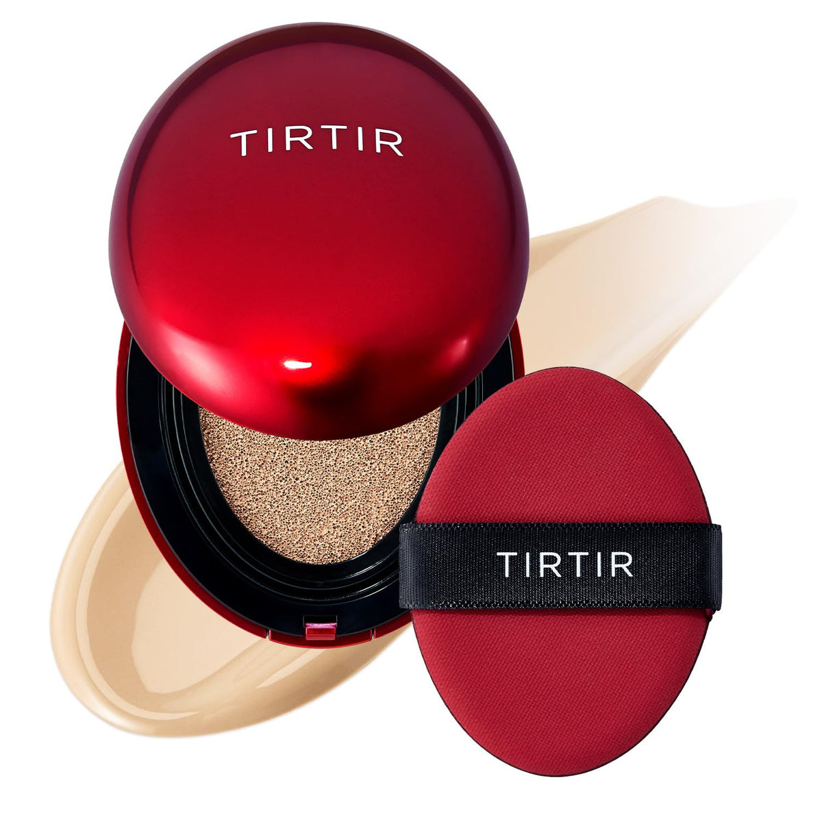 TIRTIR Mask Fit Red Cushion Foundation #21W Natural Ivory front view