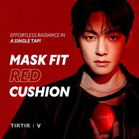 TIRTIR Mask Fit Red Cushion Foundation applicator with cushion