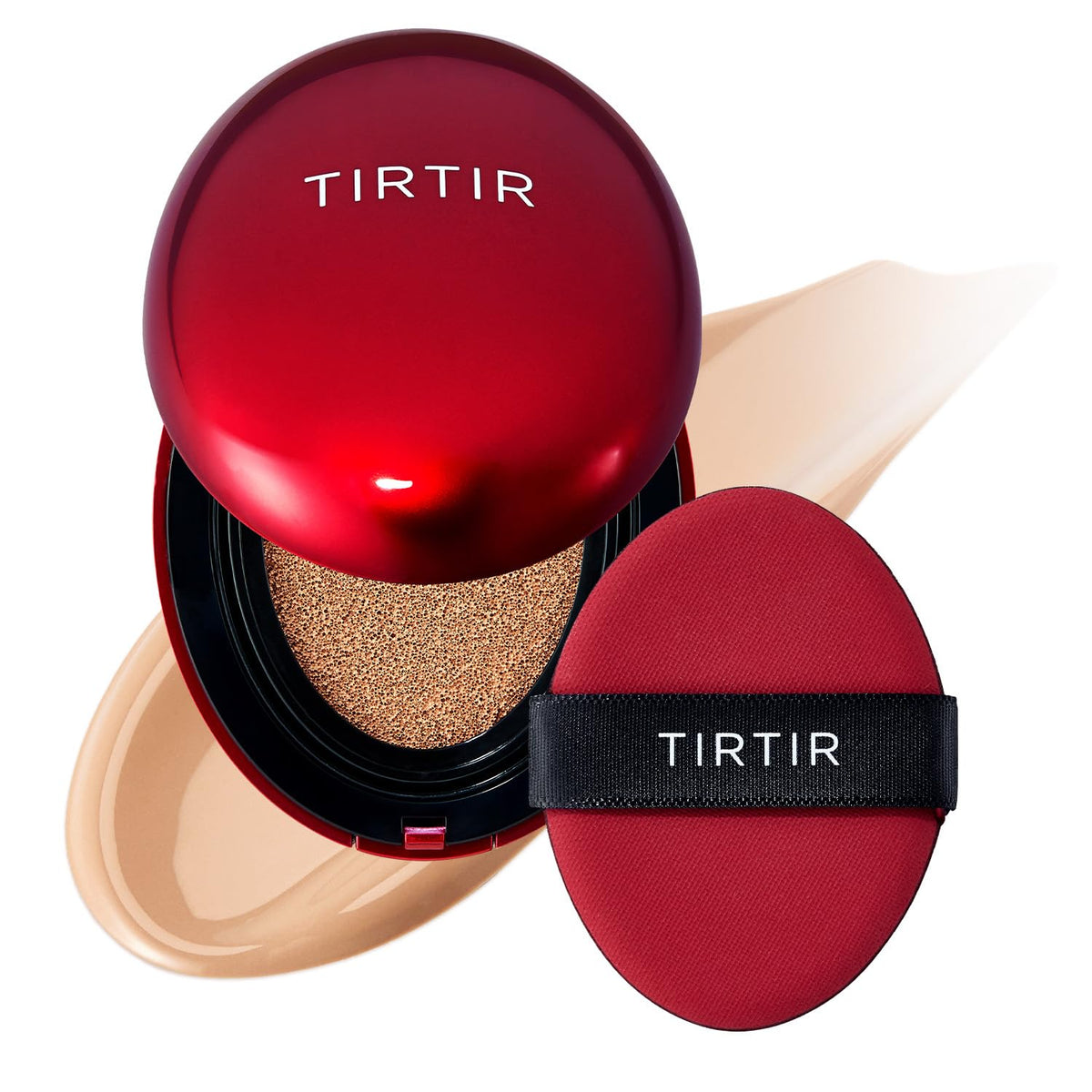 TIRTIR Mask Fit Red Cushion Foundation front view with packaging
