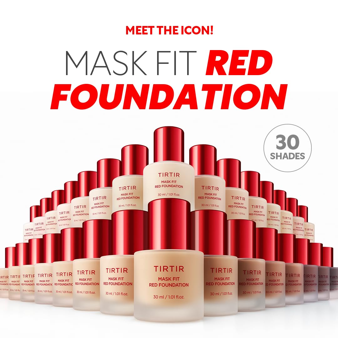 TIRTIR Mask Fit Red Foundation 1.01 Fl Oz packaging