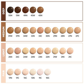 TIRTIR Mask Fit Red Foundation texture on hand