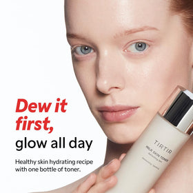 TIRTIR Milk Skin Rice Toner bottle side view