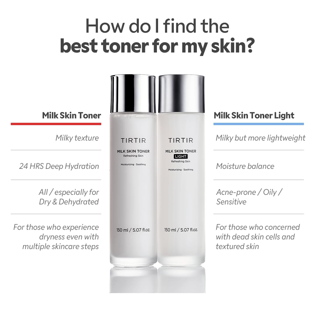 TIRTIR Milk Skin Toner Light back view