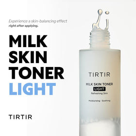TIRTIR Milk Skin Toner Light texture close-up