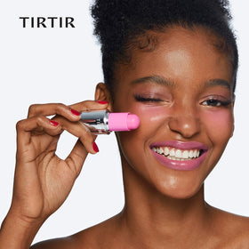 TIRTIR Mood Glider Lip & Blush Stick #02 Rose Drizzle swatch on skin