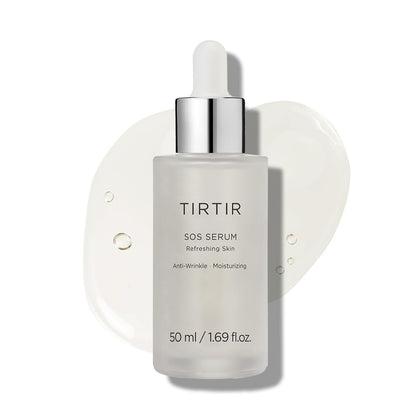 TIRTIR SOS Serum 1.69 fl. oz front view with packaging