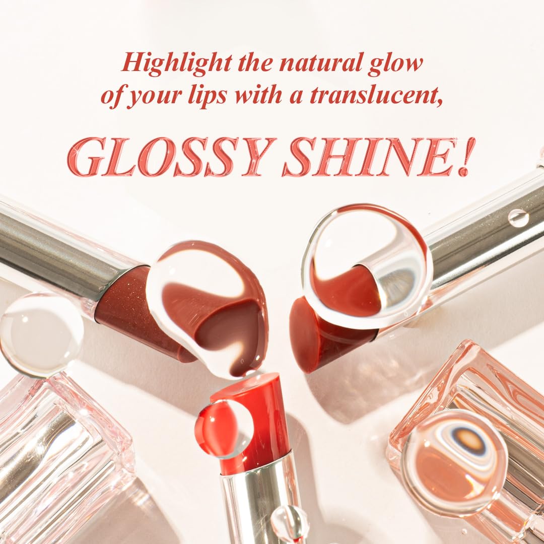 TIRTIR Waterism Glow Melting Balm applied on lips