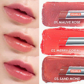 TIRTIR Waterism Glow Melting Balm applied on lips
