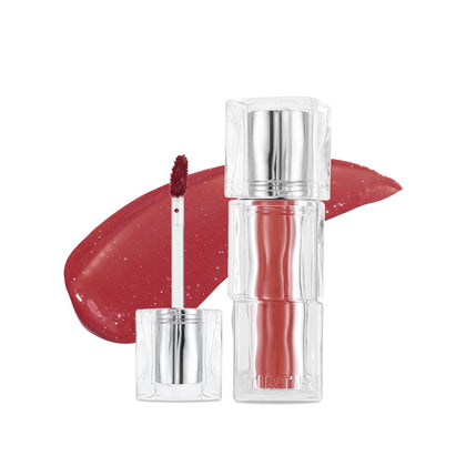 TIRTIR Waterism Tinted Lip Gloss #08 Summer Pumpkin front view