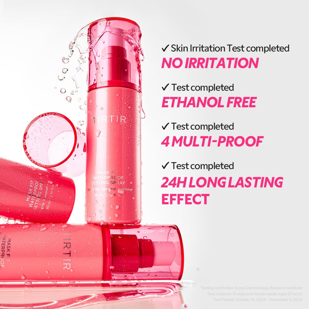 TIRTIR Waterproof Setting Spray lifestyle scene outdoors