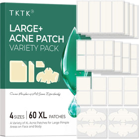 TKTK Large Hydrocolloid Pimple Patches front view packaging